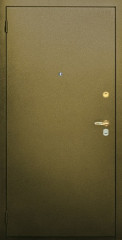 Дверь порошковое напыление + ламинат-05