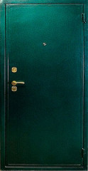 Дверь порошковый окрас + винилискожа-13
